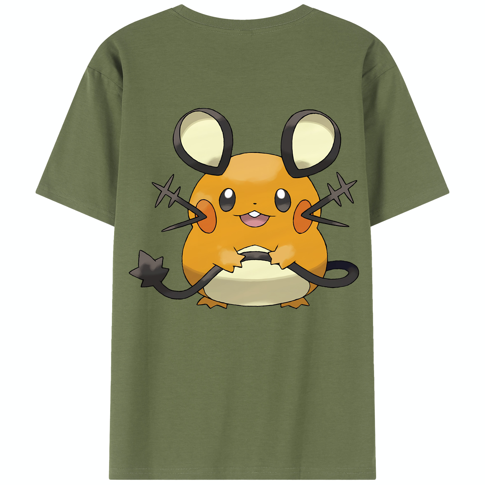 （画像用） ポケットモンスター Pokémon 綿100％半袖Tシャツ（背面プリント）